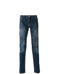 Мужские темно-синие джинсы от Philipp Plein