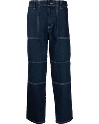 Мужские темно-синие джинсы от Pop Trading Company