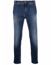 Мужские темно-синие джинсы от Pt01