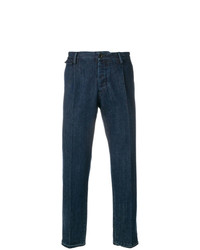 Мужские темно-синие джинсы от Pt01