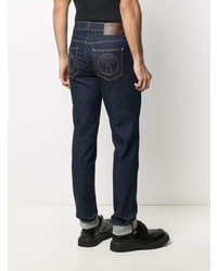 Мужские темно-синие джинсы от Moschino