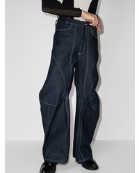 Мужские темно-синие джинсы от LUEDE