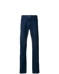 Мужские темно-синие джинсы от Raf Simons