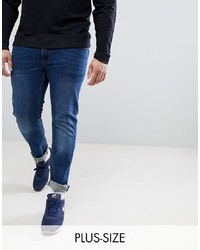 Мужские темно-синие джинсы от replika