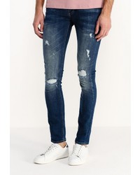 Мужские темно-синие джинсы от River Island