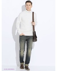 Мужские темно-синие джинсы от Rovello