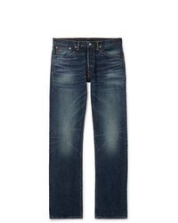 Мужские темно-синие джинсы от RRL