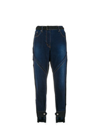 Женские темно-синие джинсы от Sacai