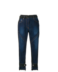 Женские темно-синие джинсы от Sacai