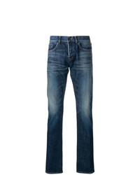 Мужские темно-синие джинсы от Saint Laurent