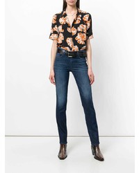 Женские темно-синие джинсы от Diesel