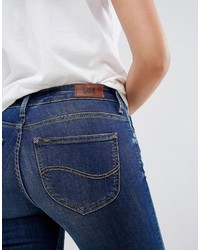 Женские темно-синие джинсы от Lee