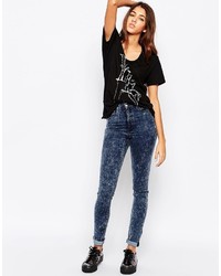 Женские темно-синие джинсы от Cheap Monday