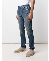 Мужские темно-синие джинсы от Alanui