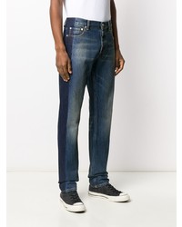Мужские темно-синие джинсы от Alexander McQueen