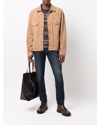 Мужские темно-синие джинсы от Briglia 1949