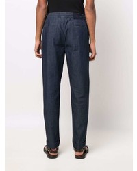 Мужские темно-синие джинсы от Kiton