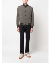 Мужские темно-синие джинсы от Moorer