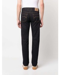 Мужские темно-синие джинсы от Moorer