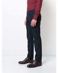 Мужские темно-синие джинсы от Kiton