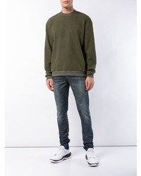 Мужские темно-синие джинсы от John Elliott