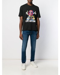 Мужские темно-синие джинсы от Love Moschino