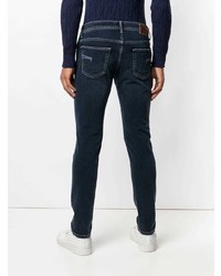 Мужские темно-синие джинсы от Barba