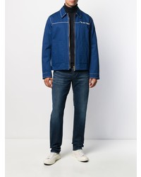 Мужские темно-синие джинсы от Karl Lagerfeld