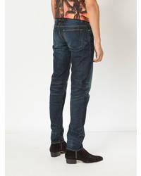 Мужские темно-синие джинсы от Balmain