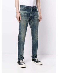 Мужские темно-синие джинсы от John Elliott