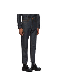 Мужские темно-синие джинсы от S.R. STUDIO. LA. CA.