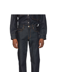 Мужские темно-синие джинсы от S.R. STUDIO. LA. CA.