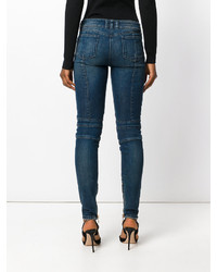 Женские темно-синие джинсы от Balmain