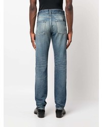 Мужские темно-синие джинсы от Saint Laurent