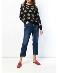 Женские темно-синие джинсы от Dondup