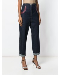 Женские темно-синие джинсы от Nina Ricci