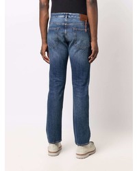 Мужские темно-синие джинсы от Fortela