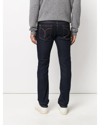 Мужские темно-синие джинсы от Versace