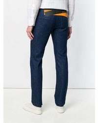 Мужские темно-синие джинсы от Raf Simons