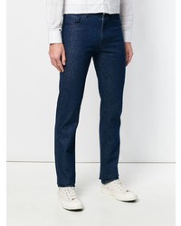 Мужские темно-синие джинсы от Raf Simons