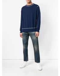 Мужские темно-синие джинсы от PRPS