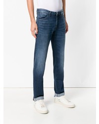 Мужские темно-синие джинсы от Pt05