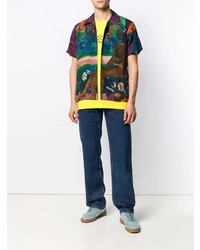 Мужские темно-синие джинсы от Rassvet