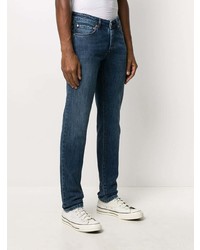 Мужские темно-синие джинсы от Barba