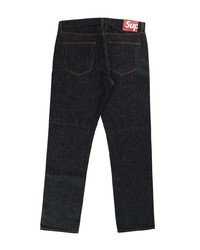 Мужские темно-синие джинсы от Supreme