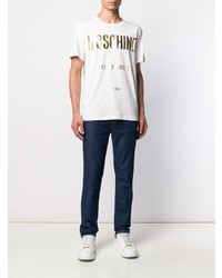 Мужские темно-синие джинсы от Moschino