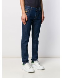 Мужские темно-синие джинсы от Moschino