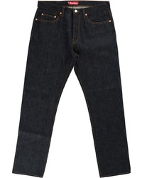 Мужские темно-синие джинсы от Supreme
