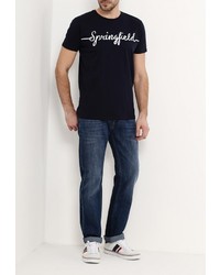 Мужские темно-синие джинсы от Tom Farr