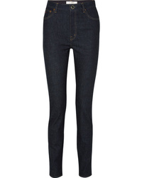 Женские темно-синие джинсы от Victoria Beckham